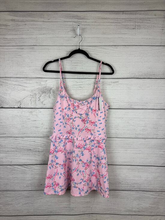 Shabby Chic Dresses & Skirts - Treasures By Shabby Chic Pink Floral Bow Floral Girly Active Dress Size Large